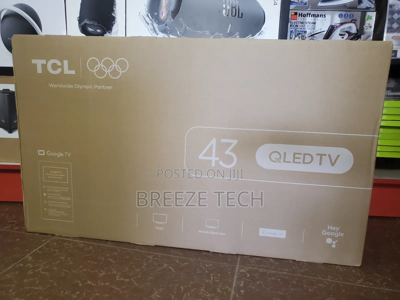 Boxed TCL 43"Inch Qled