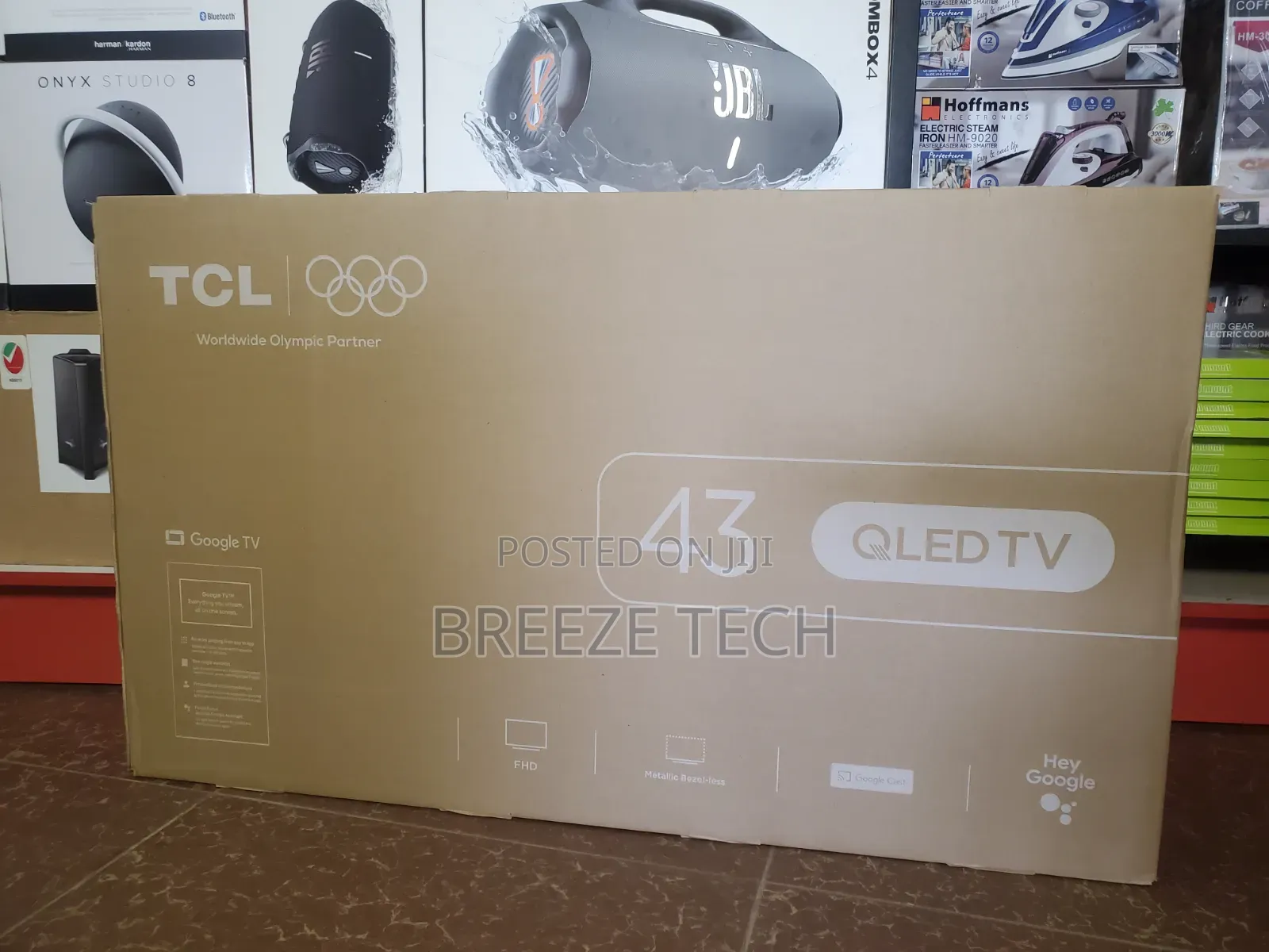 Boxed TCL 43"Inch Qled