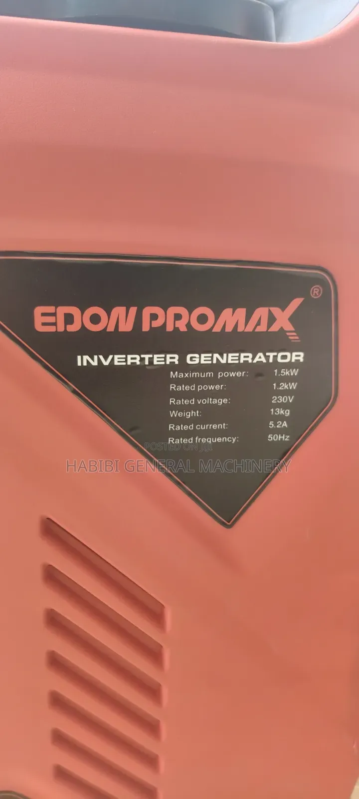Edon Promax Inverter Generator 1.5kw