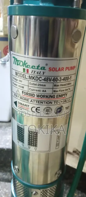 Solar Pump 60 Meters (192feet)