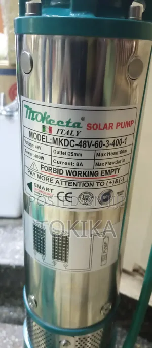 Solar Pump 60 Meters (192feet)