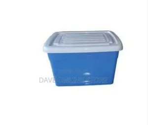Multi-Purpose Plastic Storage Box With Secure Lid