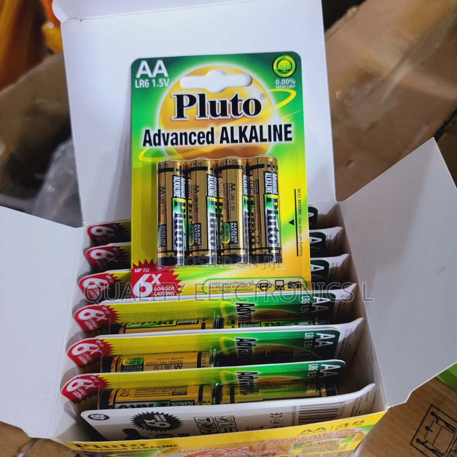 Pluto Aa Alkaline 24 Pair Box