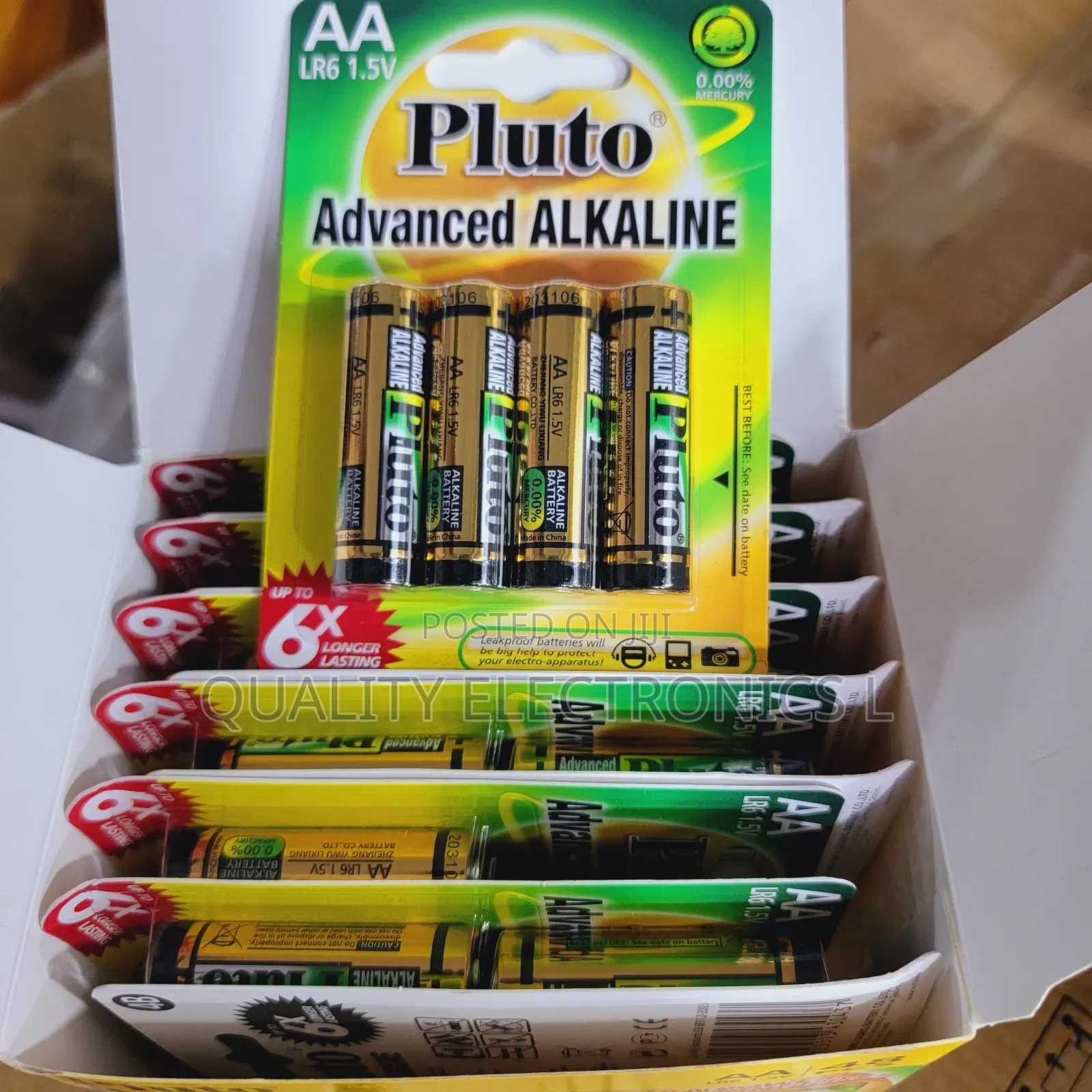 Pluto Aa Alkaline 24 Pair Box