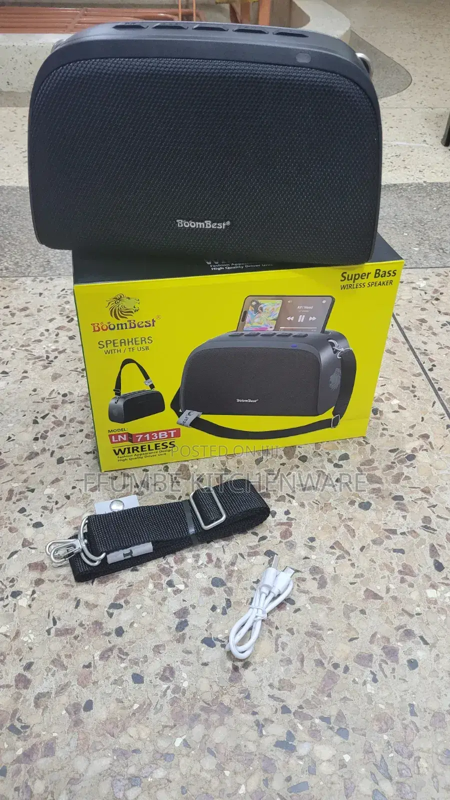 Wireless Speaker or Bluetooth Speaker Boombest Ln713bt