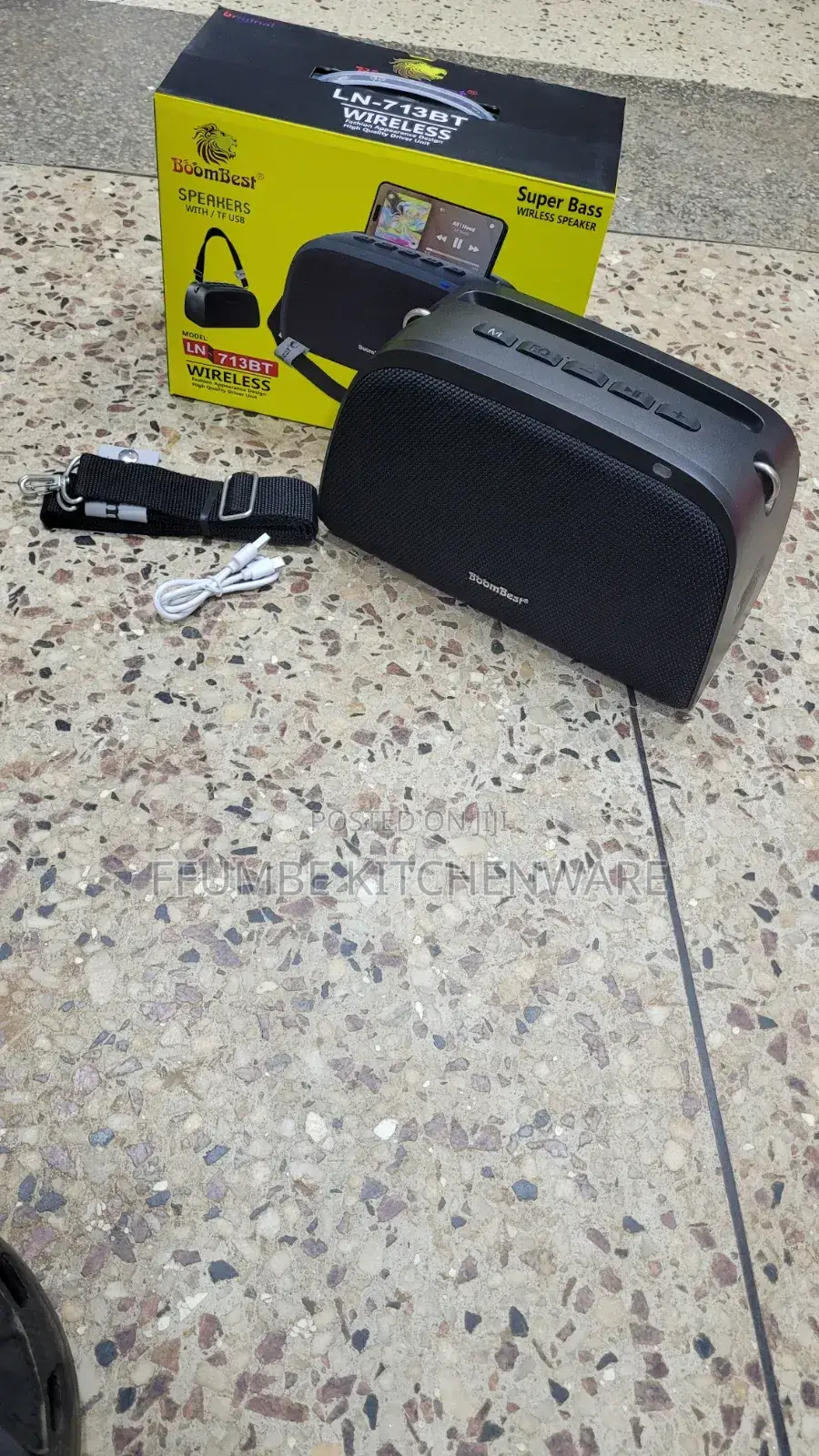Wireless Speaker or Bluetooth Speaker Boombest Ln713bt