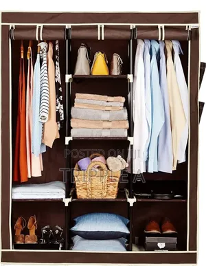 Micro Fiber Collapsible Wardrobe