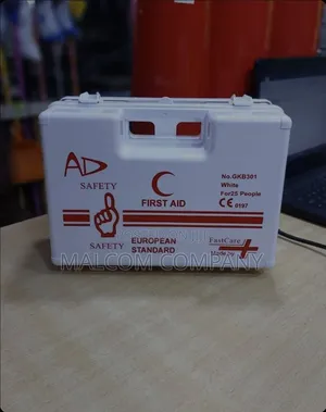 First Aid Kit Box 25 People.