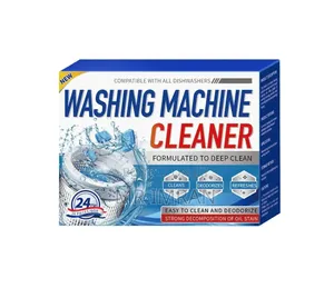 24-Pack of Effervescent Washing Machine Cleaner Tablets