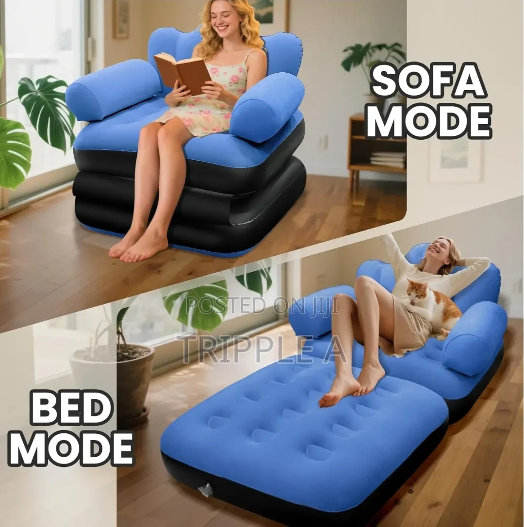 Double Layer Inflatable Sofa Bed