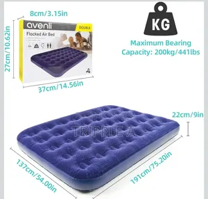 Avenli Double Size 4 by 6 Air Inflatable Mattress