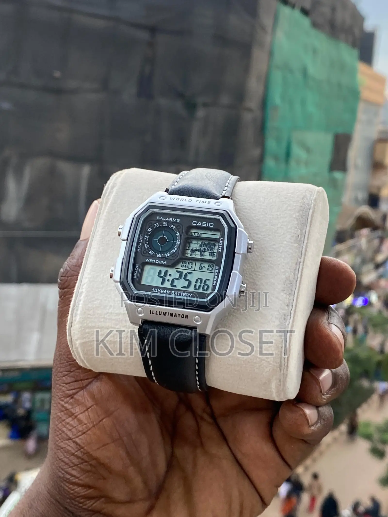 Casio Leather Watch (Men)