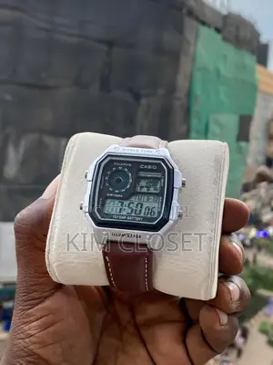 Casio Leather Watch (Men)