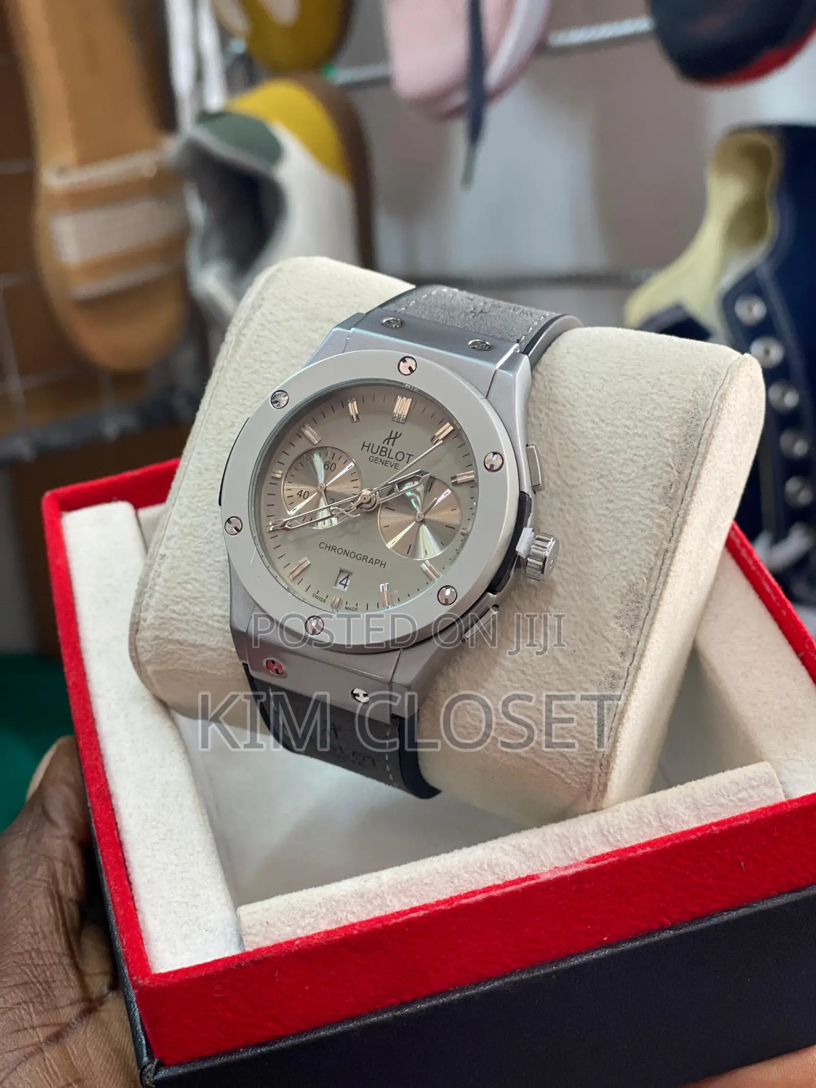Hublot Leather Watch