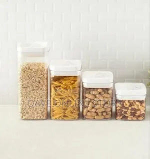 Airtight Modular Kitchen Food Storage Container Set (3.1l, 2,3l,