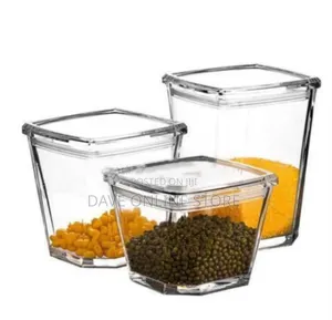 Crystal Clear Food Storage Container Set