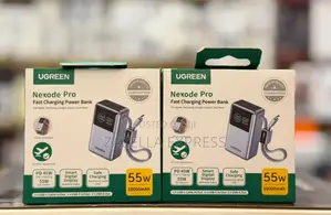 Ugreen 55w Nexode Pro 10000mah Usb C Cable Built-in Power Bank