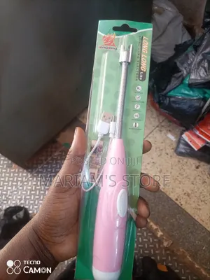 Rechargeable Electric Gas Lighter With a Flexible Neck.