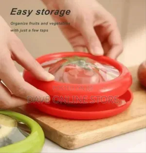 Reusable Silicone Food Savers for Cut Fruits and Vegetables