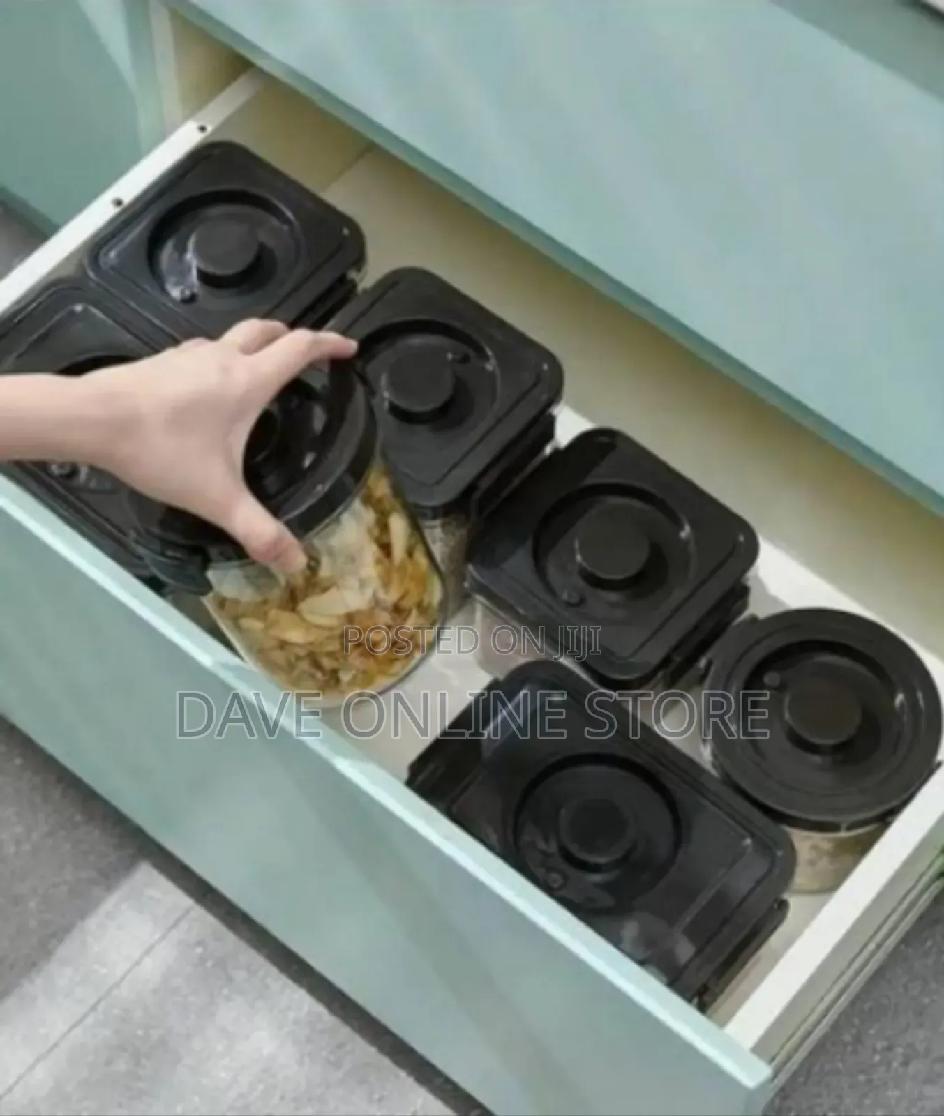 5-Piece Vacuum Seal Food Storage Container Set