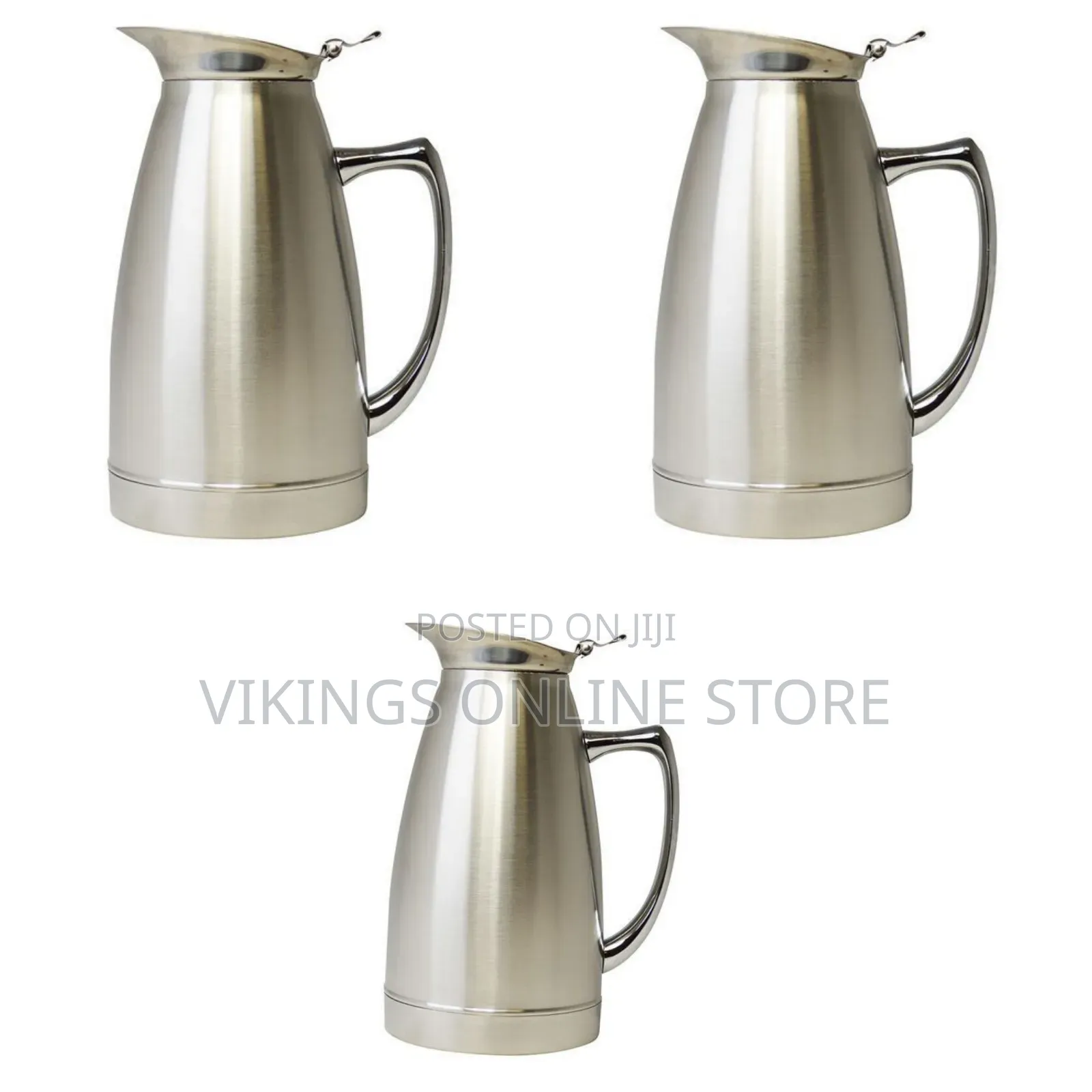 Sunny 2l Insulated Vacuum Beverage Tea Coffee Server Bottle Pot-Silver