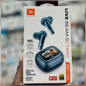 JBL Beam 3 Wireless Earbuds,With Smart Charging Case .