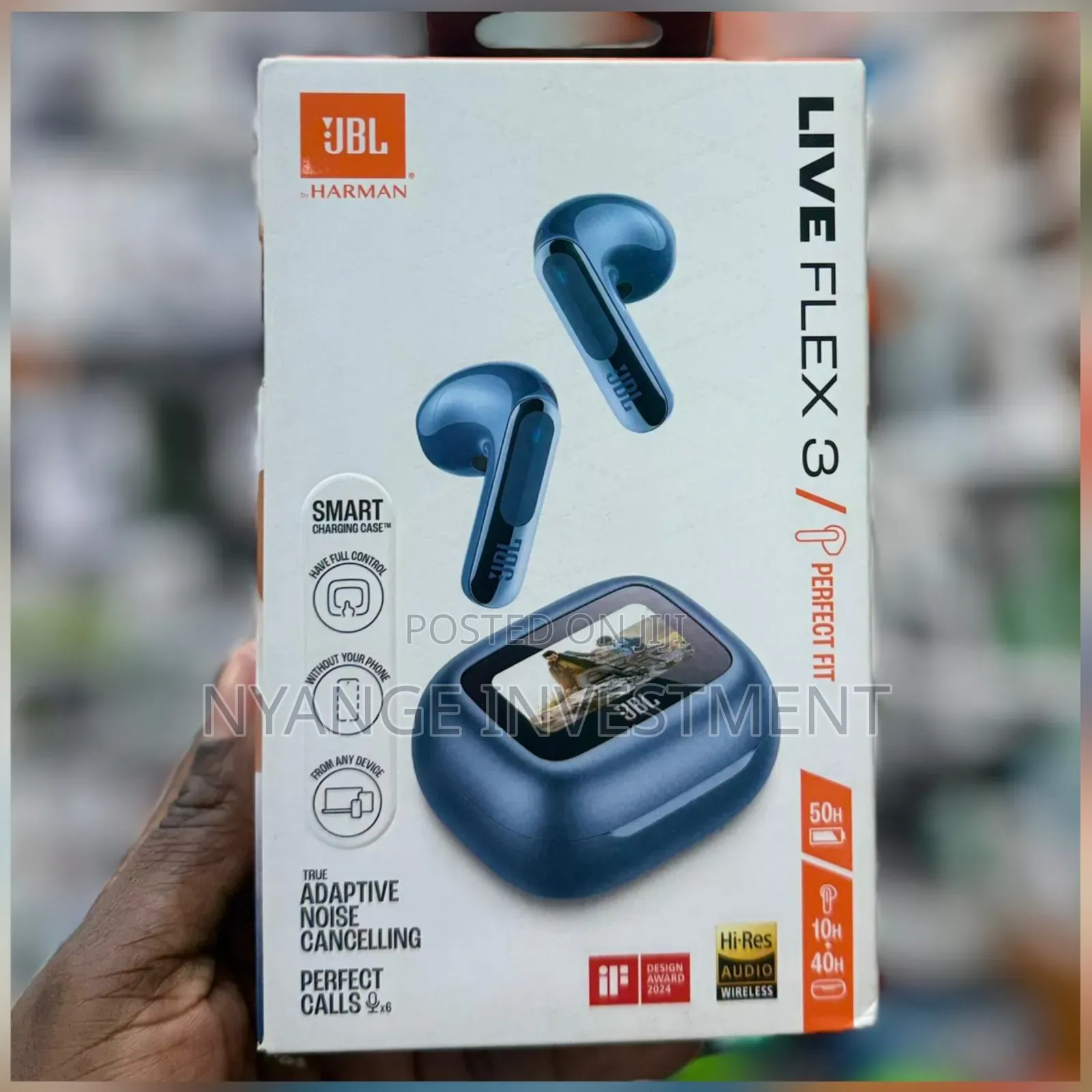 JBL Live Flex 3 True Wireless Bluetooth Earbuds