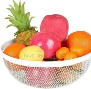 Modern Wire Mesh Fruit Bowl / Storage Basket