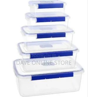 Airtight Food Storage Container Set (5-Piece)
