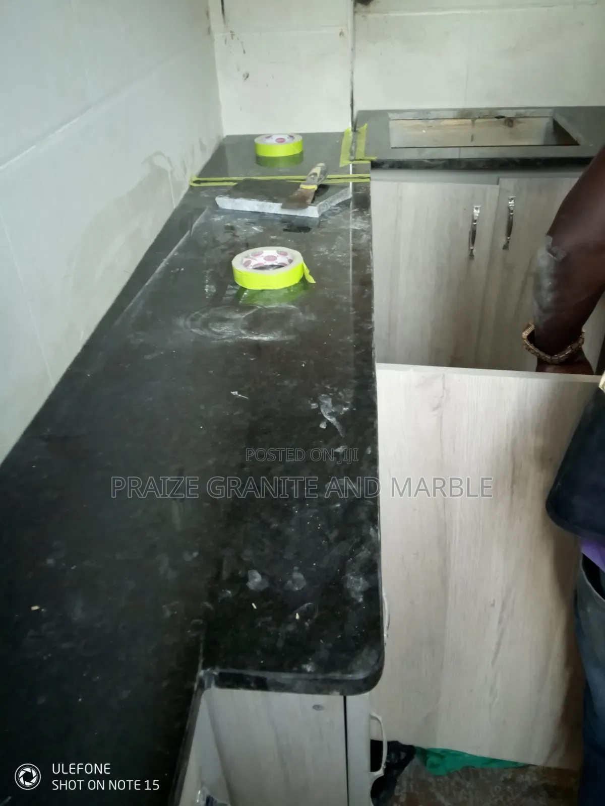 Pearl Black Granite Countertops