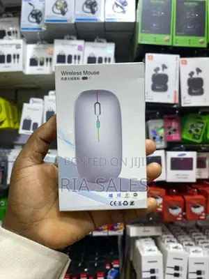 Slim Wireless Mouse Designed for Laptops and Desktop PCS