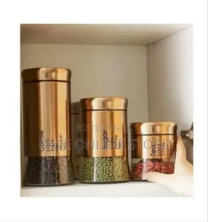 Set of 3 Food Storage Canisters