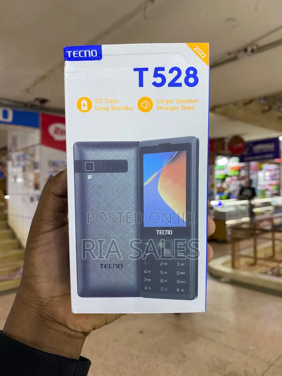 New Tecno T528 Gray