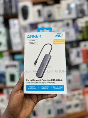 Anker Portable Muiti -function Usb-c Hub 7 In 1 Hdm1