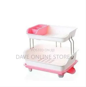2 Tier Kitchen Sink Dish Drainer
