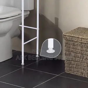 Black Bathroom Shelf