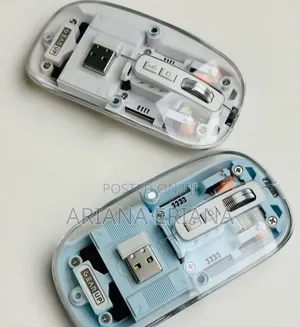 Transparent Wireless Rechargeable Magnetic Mouse