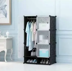 Multi Purpose Plastic Storage Wardrobe Organizer Cube
