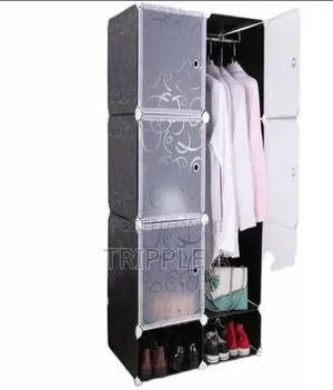Multi Purpose Plastic Storage Wardrobe Organizer Cube