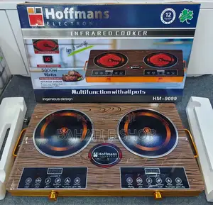 Hoffmans Infrared Induction Double Cooker