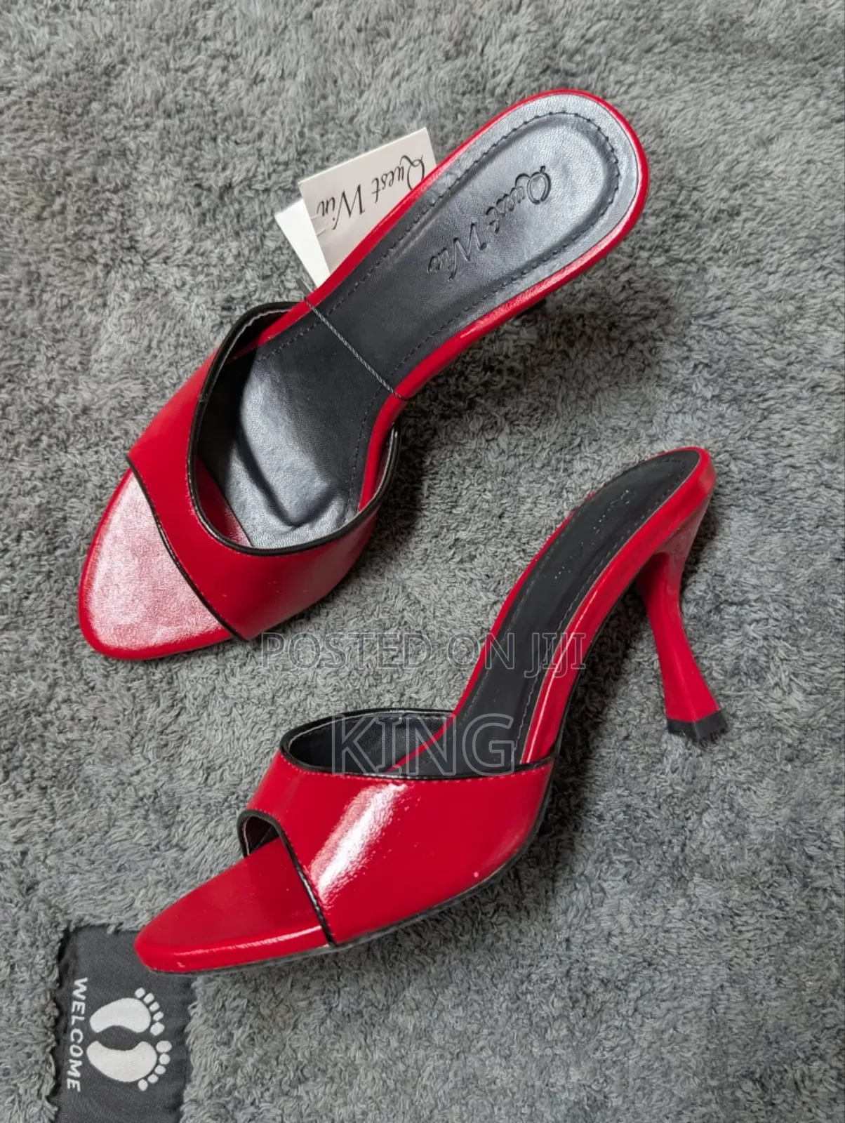 Patent Leather High-Heels