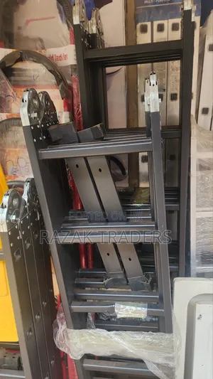 Multi Purpose Ladder Aluminium Folding Platform Extension Step 4.7m