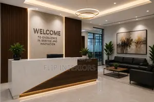 Executive Corporate Reception Interior Design Solutions
