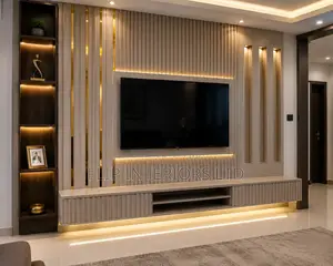 Modern Tv Unit Installation Interior Finishing Solutions