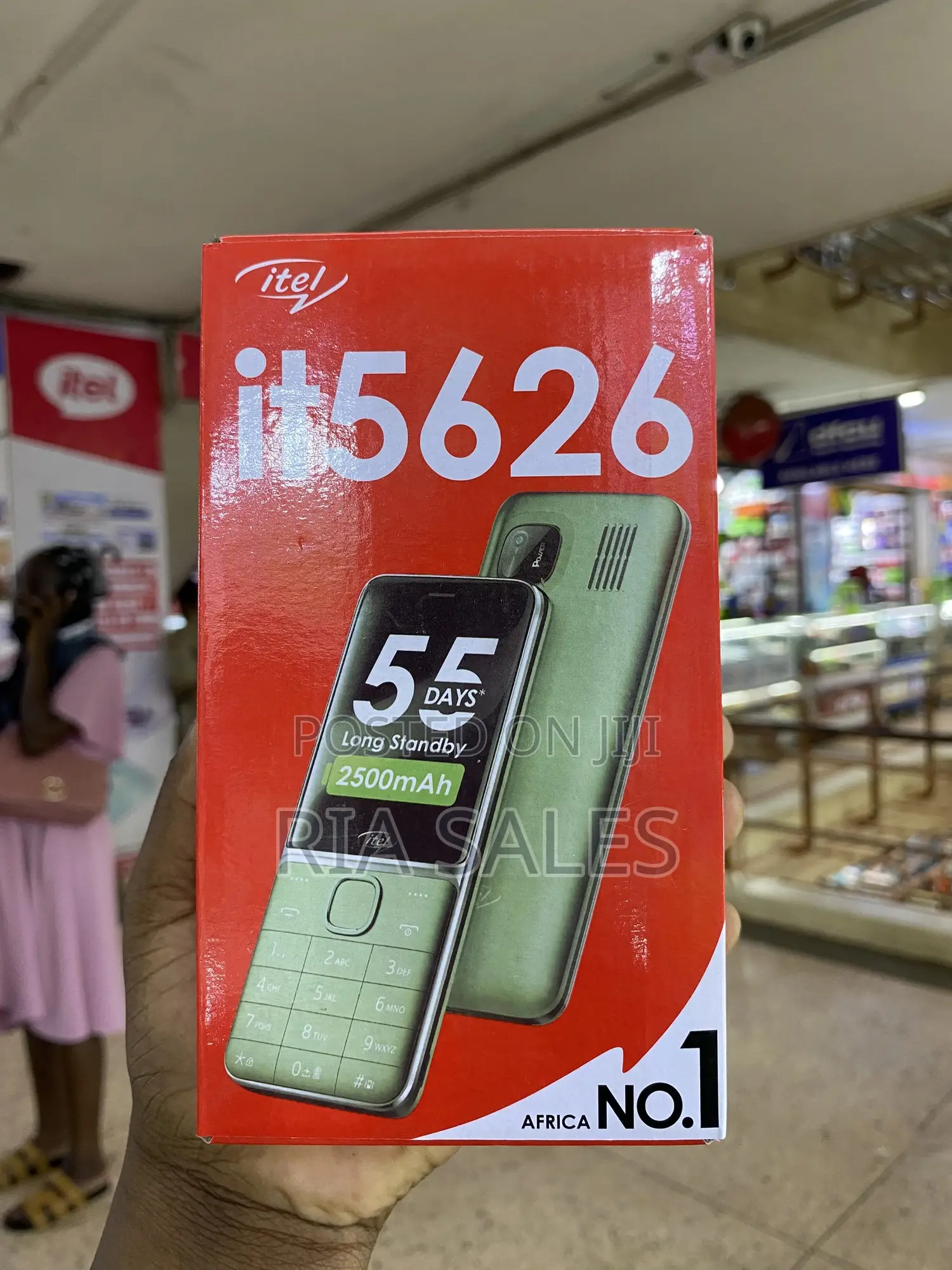 New Itel it5626 Green