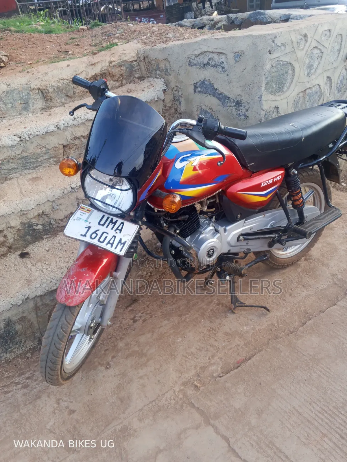 Bajaj Boxer 125 2025 Red