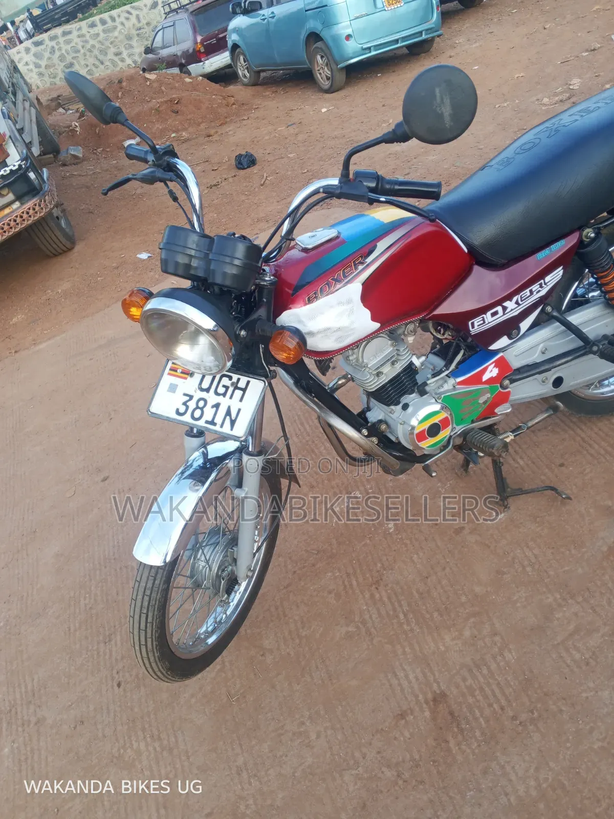 Bajaj Boxer 100 2024 Red