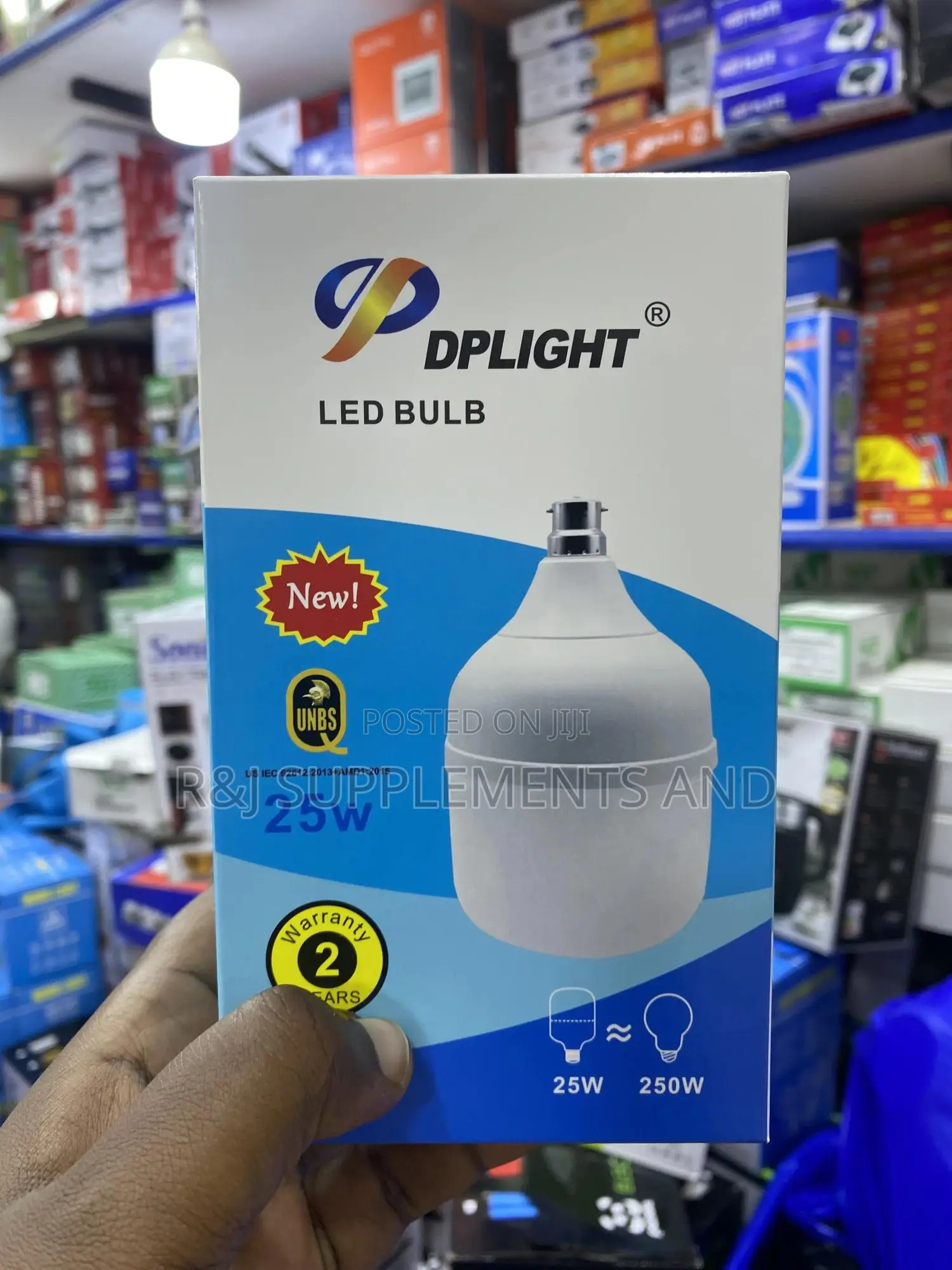 Dp 25watts Rechargeable Bulb
