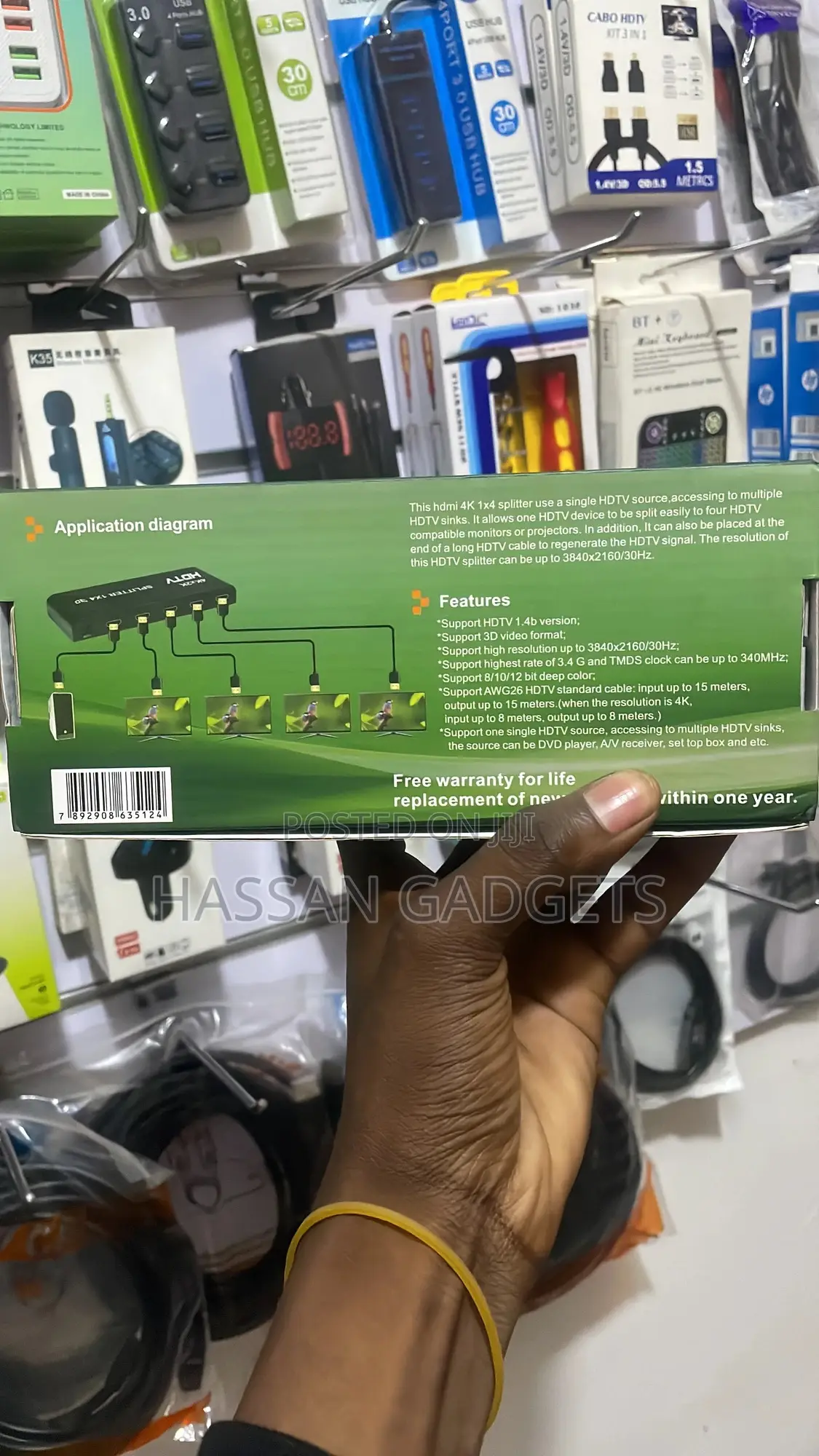 1x4hdmi Splitter 1 in 4 Out