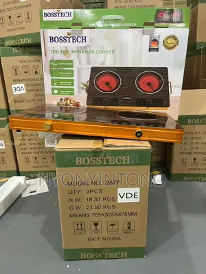 Bosstech Double Ceramic Digital Infrared Cooker